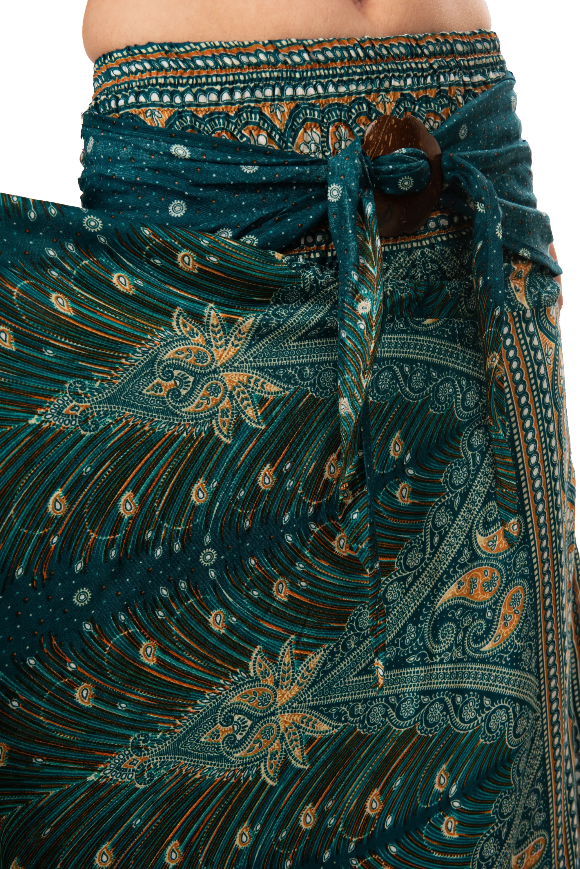 Convertible Print Dress / Skirt - Black White Multi - 3543G