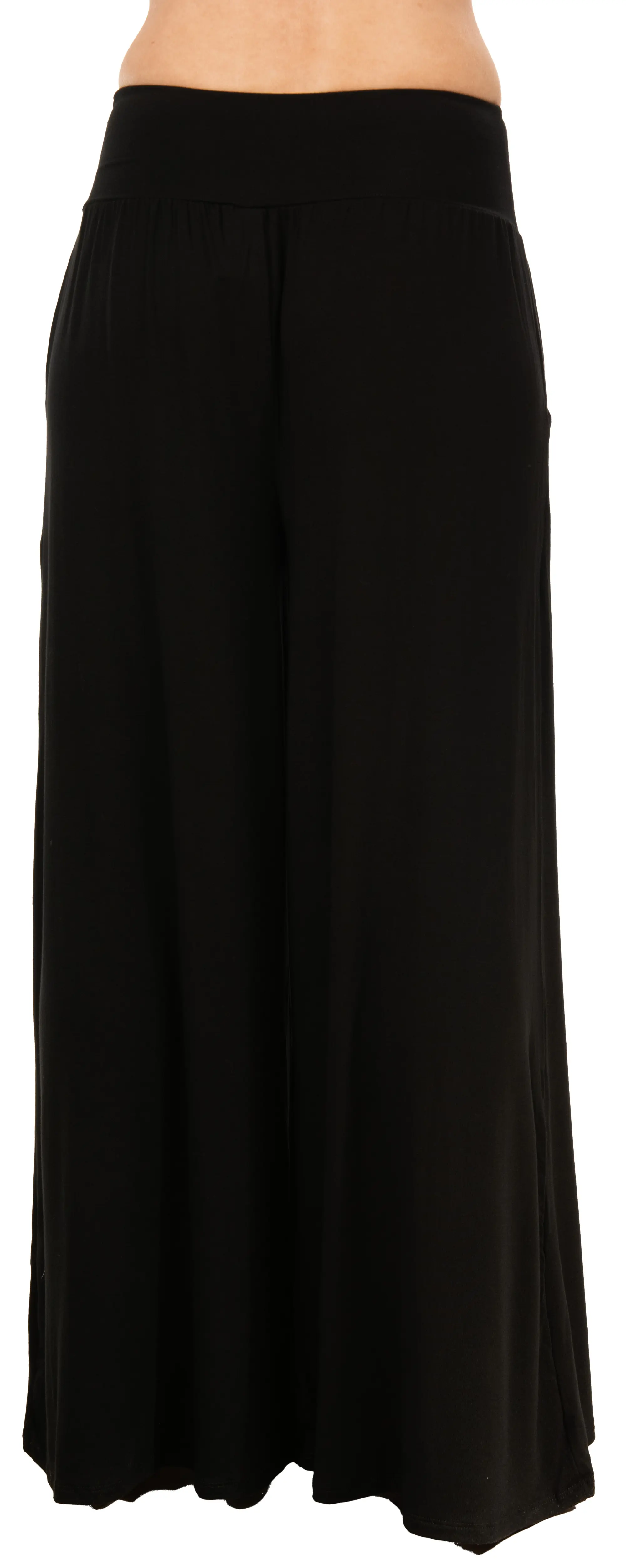 Solid Color Wide Leg Pants w/ pockets - 2368K