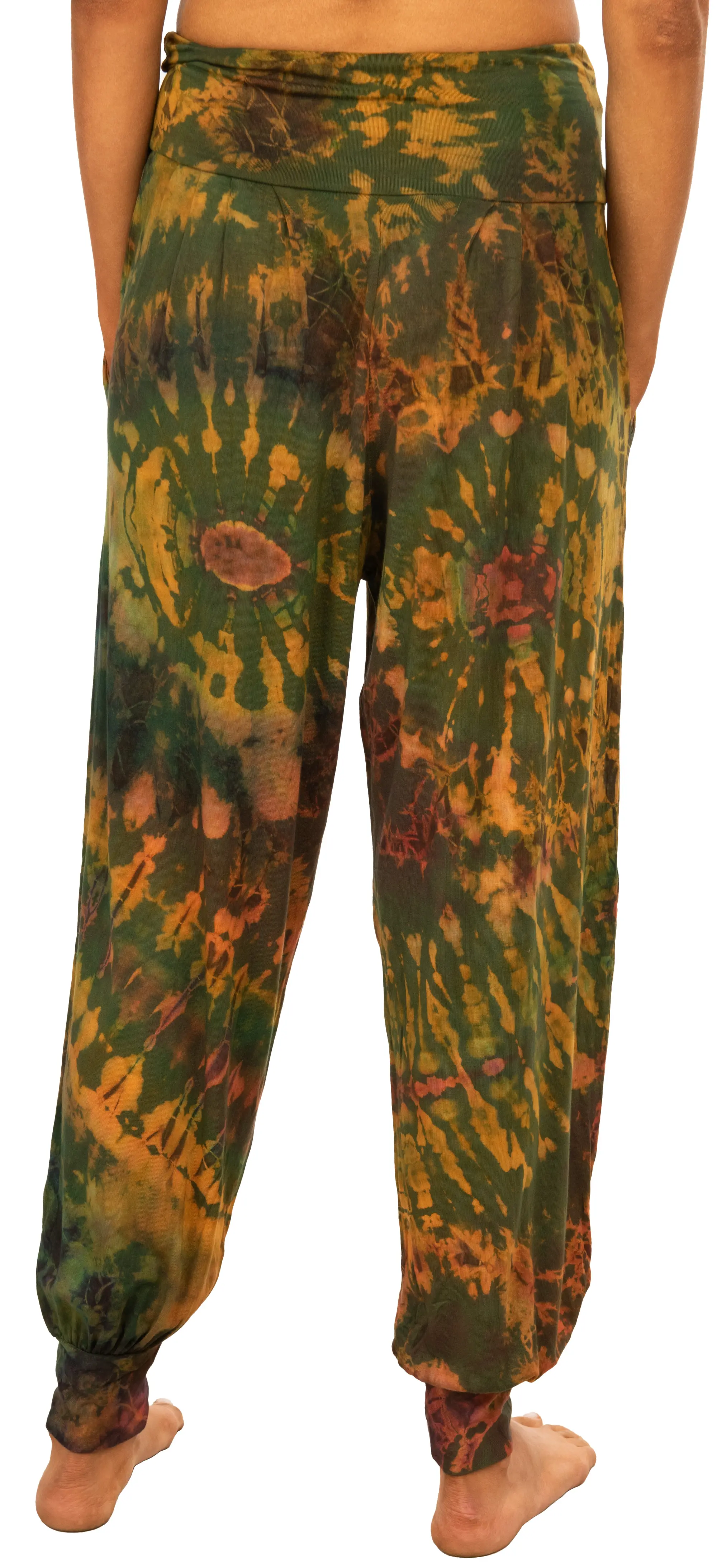Tie Dye Harem Pants: Bohemian Hippie Yoga Pants