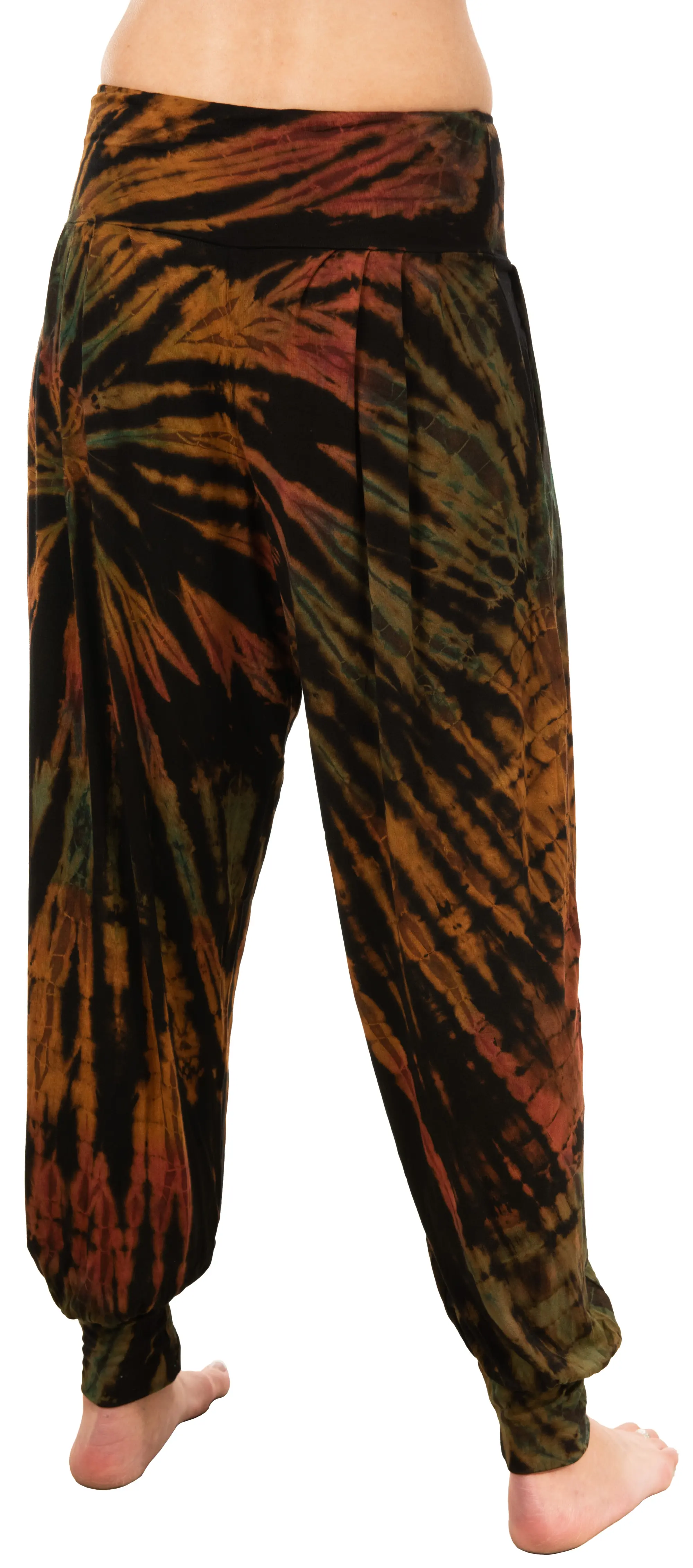 Tie Dye Harem Pants: Bohemian Hippie Yoga Pants