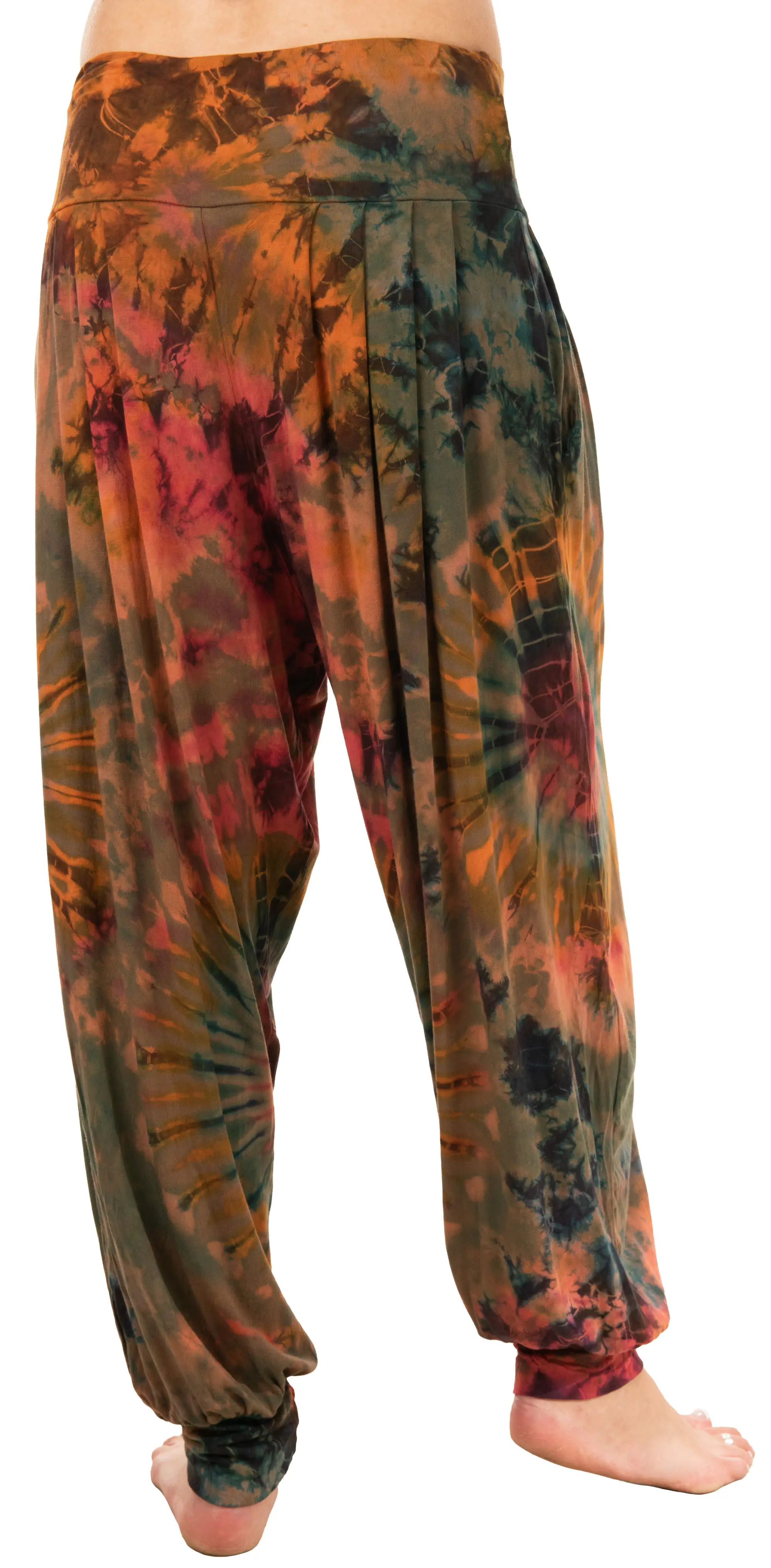 Tie Dye Harem Pants: Bohemian Hippie Yoga Pants